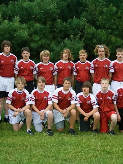 A Grandville youth rugby team photo