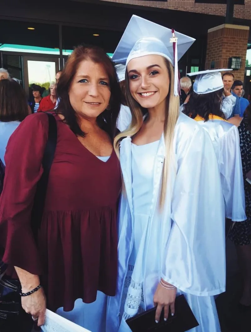 Roger's daughter at her Grandville graduation